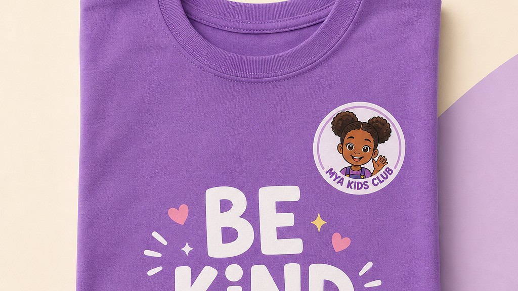 Mya Kids Be Kind merchandise t-shirt